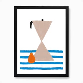 Italian Coffee Maker Art Print