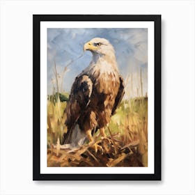 Bird Painting Eagle 2 Art Print