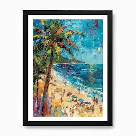 Summertime Beach Dreaming Art Print