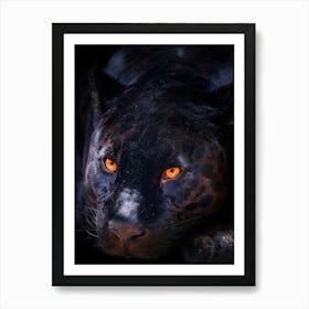 Black Jaguar Poster