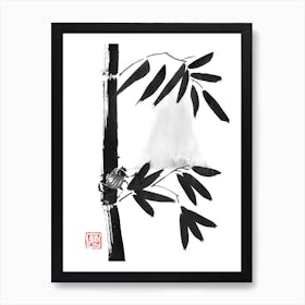 Beetle And Bamboo Art Print