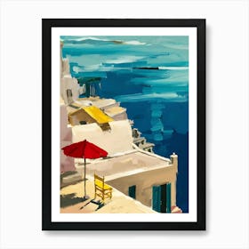 Santorini 4 Art Print