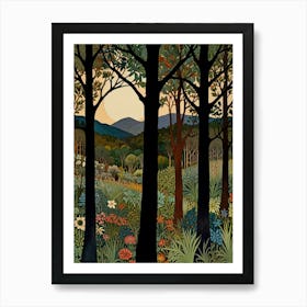 William Morris Woods Art Print