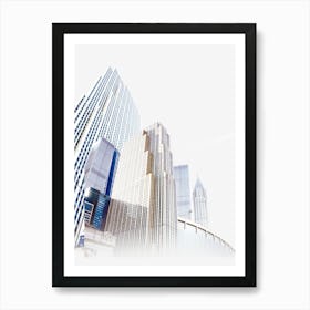 Skyscraper Architecture Building Art Print