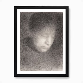 Madame Seurat, The Artist's Mother (1882–1883), Georges Seurat Art Print