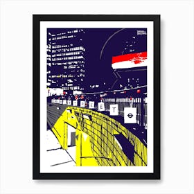 London Old Street Station Art Print