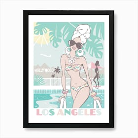 Los Angeles Print Art Print