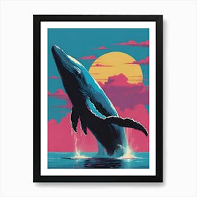 Humpback Whale Art Print