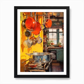 Pots And Pans Art Print