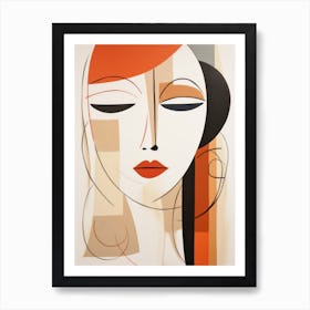 'Face Of A Woman' 1 Art Print