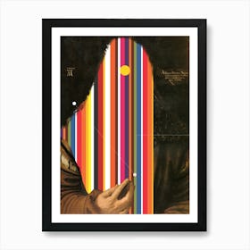 Dürer In Stripes Art Print