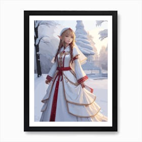 Elf Elysia Art Print