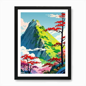 Asian Landscape 3 Art Print