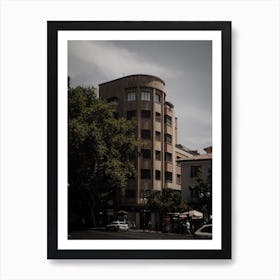 Building In A City Art Print