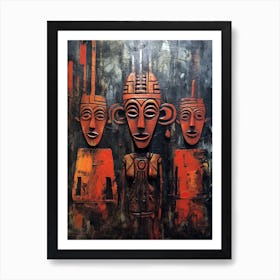 African Tribe Africa Art Print