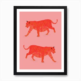 Tiger Illustration Art Print