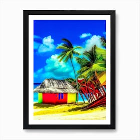 Ilha Do Mel Brazil Pop Art Photography Tropical Destination Art Print