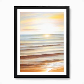 Ocean Beach, San Diego, California Neutral 1 Art Print