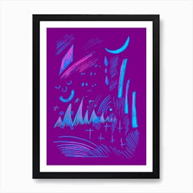 Cycles Print "Cooler" Art Print