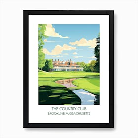 The Country Club (Brookline)   Brookline Massachusetts 2 Art Print
