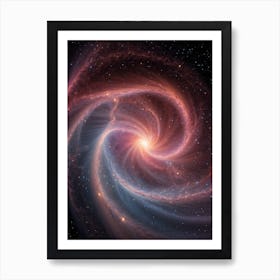 Spiral Galaxy Print   Art Print