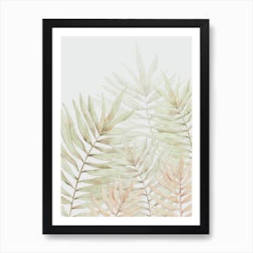 Palm Leaves I Art Print