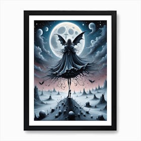 A Lunar Symphony Art Print