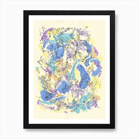 Colorful Abstract Art Print