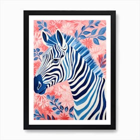 Zebra 3 Art Print