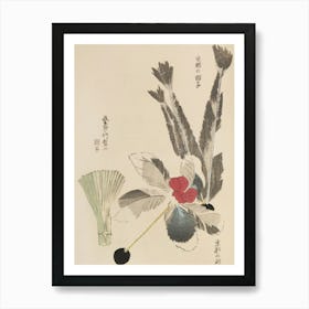 Asian Flora Art Print