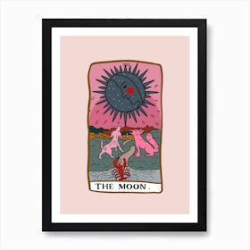 The Moon Tarot Art Print