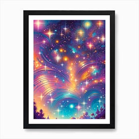 Stars In The Sky 1 Art Print