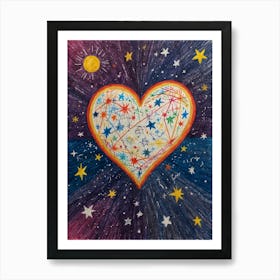 Heart Of The Universe 10 Art Print