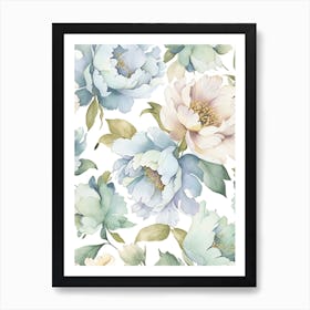 Peonies 1 Art Print