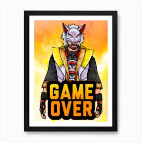 Game Over Art Print