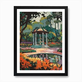 Bellingrath Gardens Usa Painting 1 Art Print
