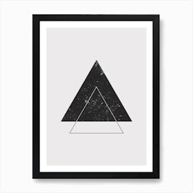 Triangle Space Poster