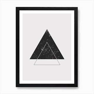 Triangle Space Art Print