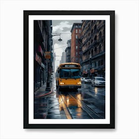 Street Scene Art Print