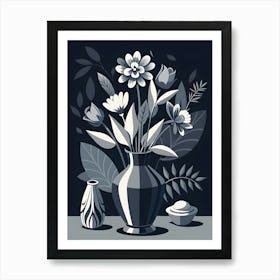 Flowers In A Vase 134 Art Print