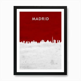 Madrid Spain Art Print