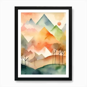 Calm Place 3 Art Print