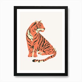 Tiger 4 Art Print