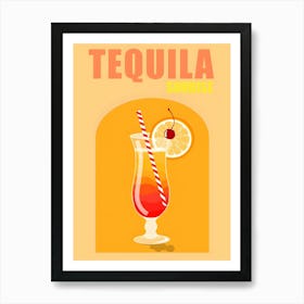 Tequila Sunrise Art Print