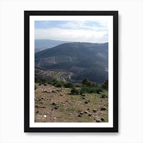 View From A Hill Art Print