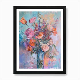 Flowers In A Vase 3 Art Print