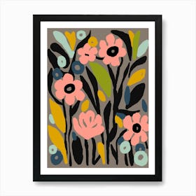 Pastel Garden Art Print