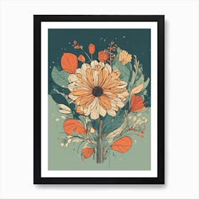 Flowers In A Vase Art Print