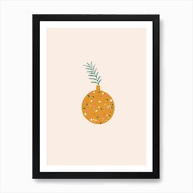 Terrazzo Plant Art Print