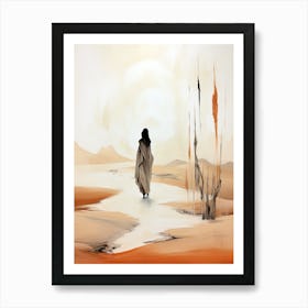 Spirit Of The Dawn, Boho Art Style Art Print